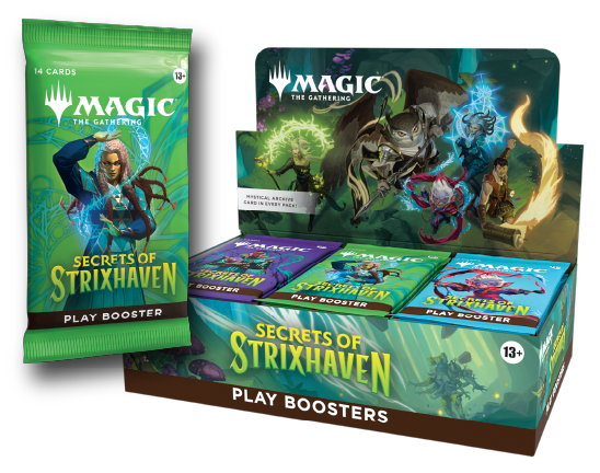 Magic: The Gathering - Secrets of Strixhaven Play Booster Display (30 packs) - ENG