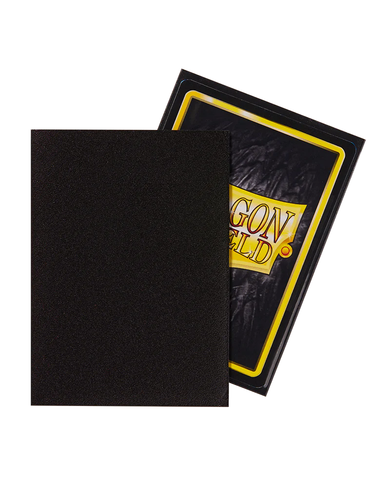Standard - Matte - Black (100 Bustine) - Dragon Shield
