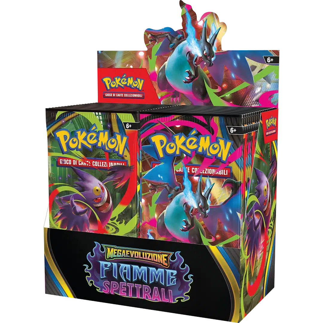 Pokémon Megaevoluzione - Fiamme Spettrali da Display 36 Buste (ITA)
