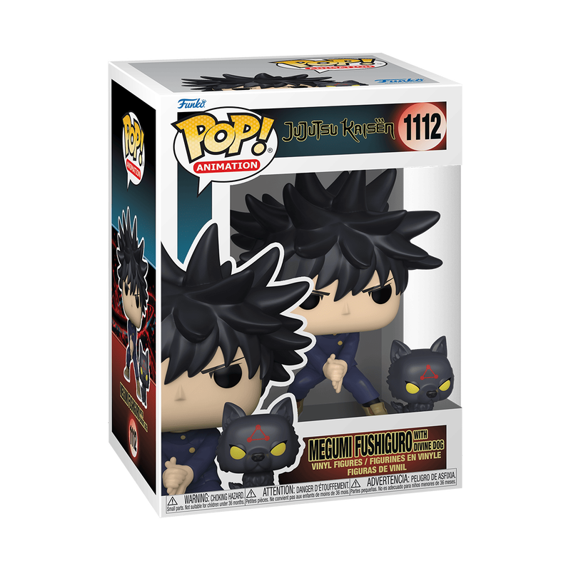 Funko POP! Animation: Jujutsu Kaisen – Megumi Fushiguro With Divine Dog 1112