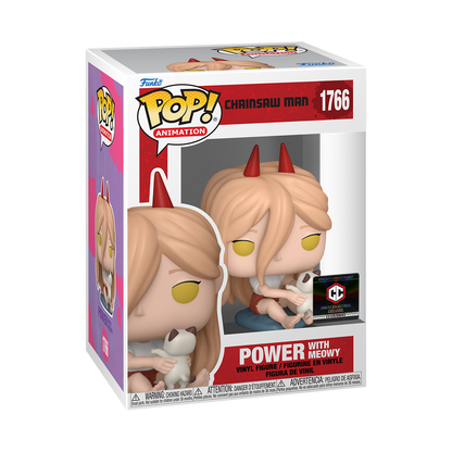 Funko POP! Animation: Chainsaw Man – Power w/Meowy 1766 Special Edition