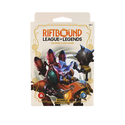 LoL Riftbound: Spiritforged - Champion Deck: Rumble (ENG) (on allocation, availability NOT guaranteed)