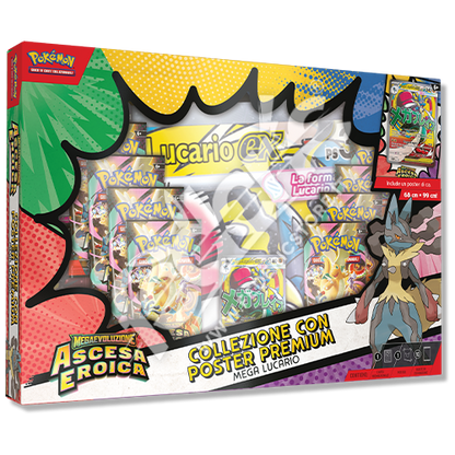 Pokémon Collezione con poster premium Mega Lucario (ITA)