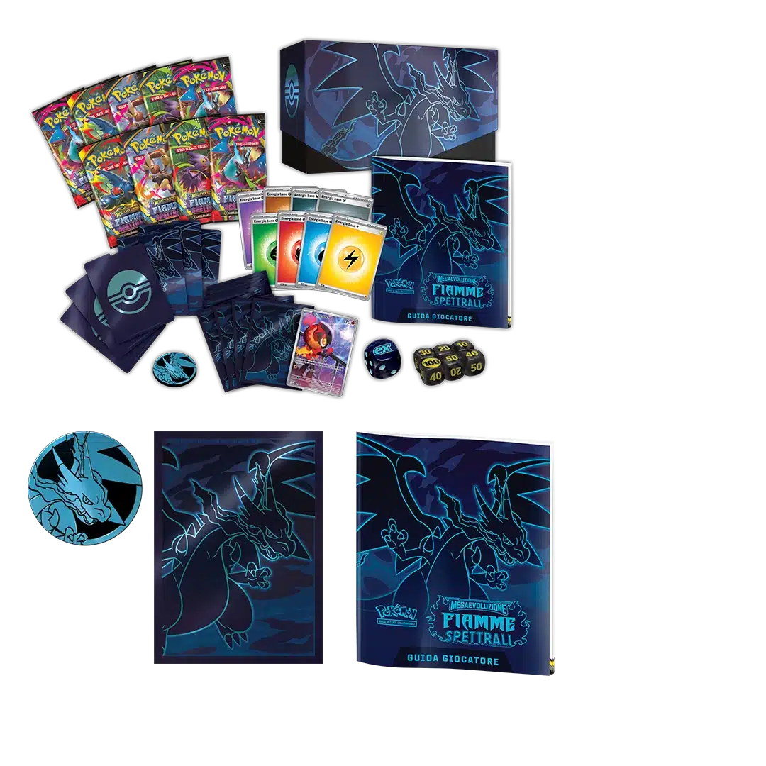 Pokemon Fiamme Spettrali Set Allenatore Fuoriclasse ETB (ITA)