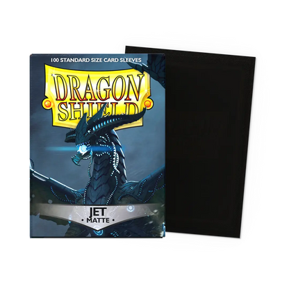 Standard - Matte - Jet (100 Sachets) - Dragon Shield