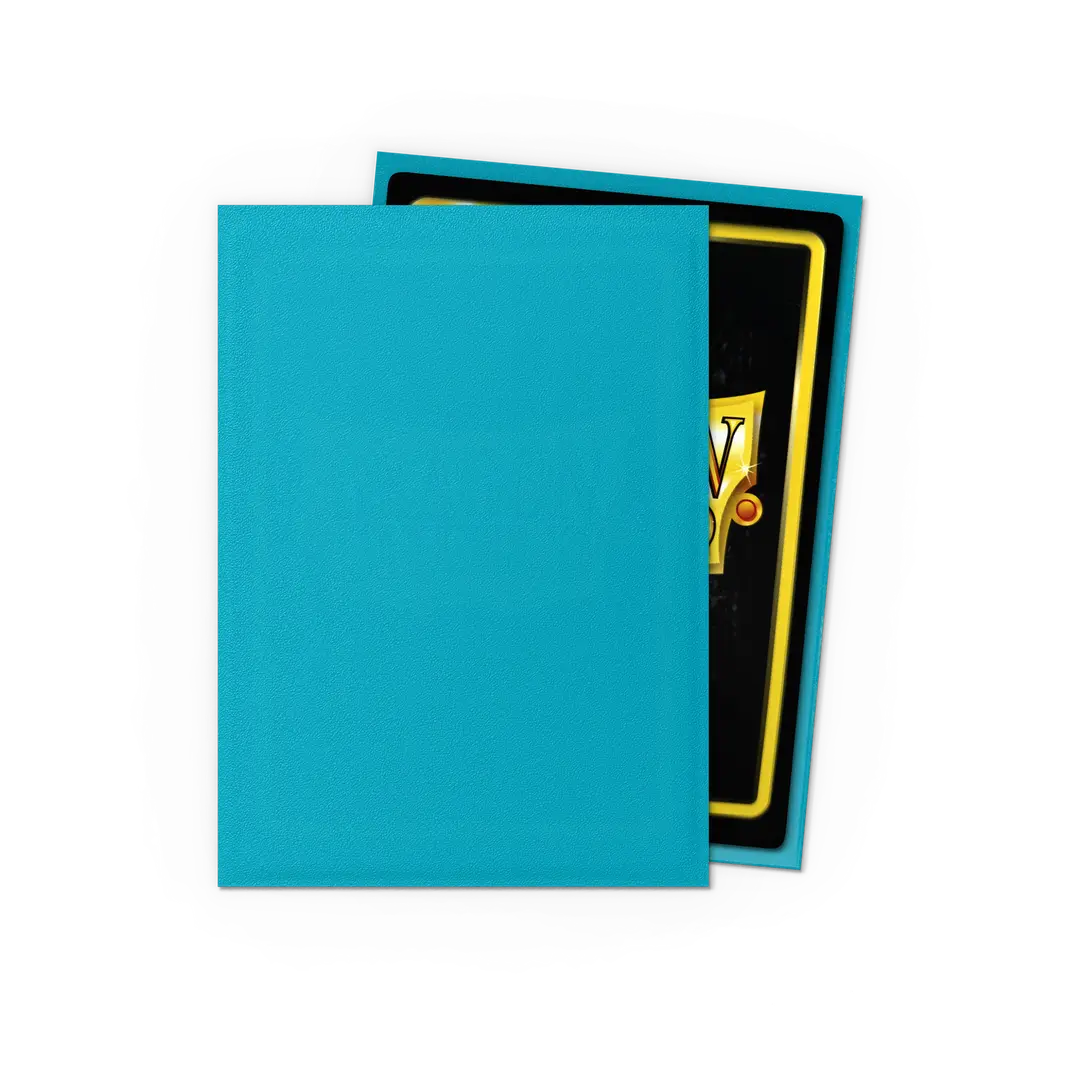 Standard - Matte - Turquoise (100 Sachets) - Dragon Shield