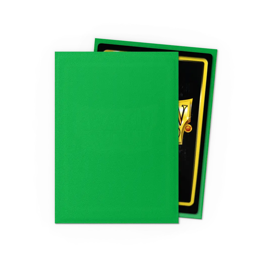Standard - Matte - Apple Green (100 Sachets) - Dragon Shield