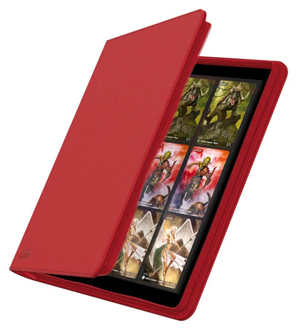 Zipfolio 480 24-Pocket Xenoskin - Red