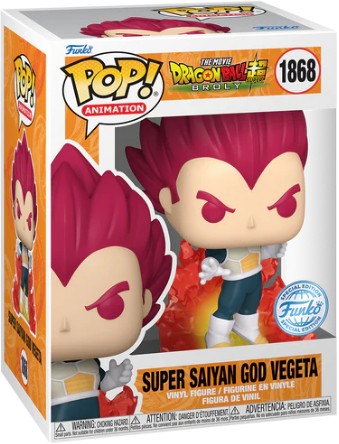 Funko POP! Animation: Dragon Ball Super - Super Sayan God Vegeta 1868