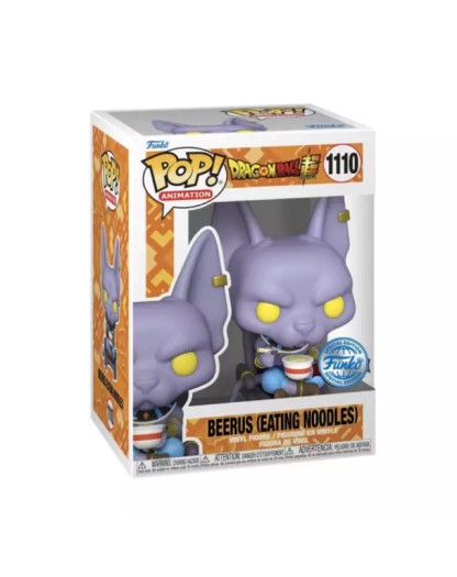 Funko POP! Animation: Dragon Ball Super - Beerus (Eating Noodles) 1110