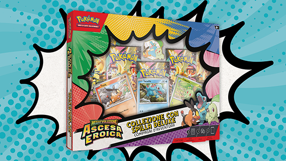 Pokémon Collezione con spilla deluxe Compagni d’avventura (ITA)